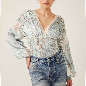 Free People Worth The Wait Body Suit.